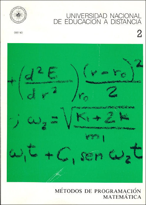 Métodos De Programación Matemática