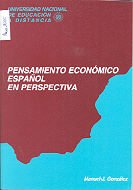 Pensamiento Económico Español En Perspectiva