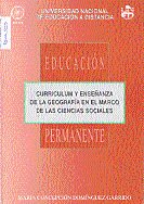 Curr¡Culum Y Enseñanzas De La Geografía En El Marco De Las Ciencias Sociales