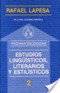 Estudios Lingüísticos, Literarios Y Estilísticos