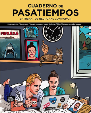 Cuaderno De Pasatiempos. Entrena Tus Neuronas Con Humor