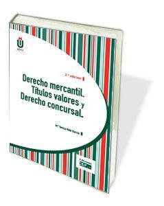Derecho Mercantil. T¡Tulos Valores Y Derecho Concursal