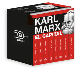 El Capital (Estuche Obra Completa). Edicion 50 Aniversario Akal