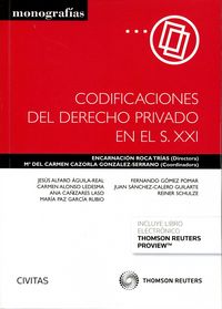 Codificaciones Del Derecho Privado En El S. Xxi (Papel + E-Book)