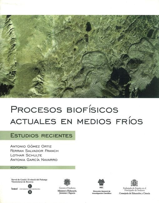 Procesos Biofísicos Actuales En Medios Fríos: Estudios Recientes