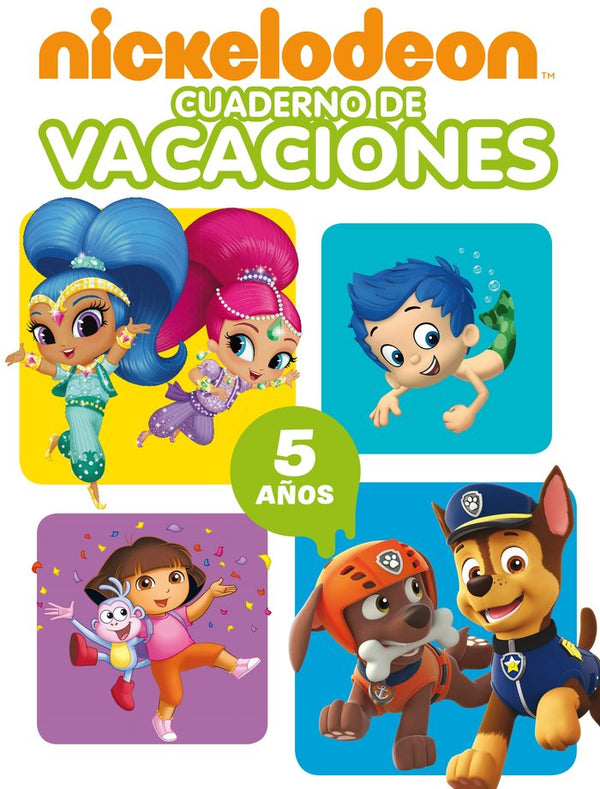 Nickelodeon. Cuaderno De Vacaciones - 5 Años (Cuadernos De Vacaciones De Nickelodeon)