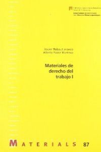 Materiales De Derecho Del Trabajo I