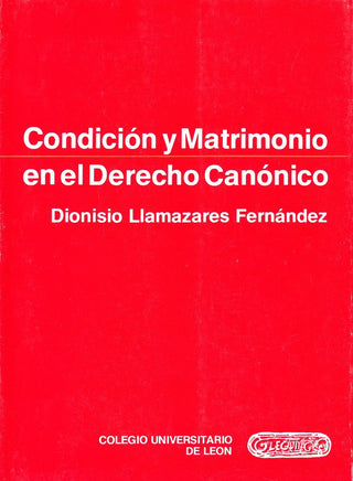 Condicion Y Matrimonio En El Derecho Canonico