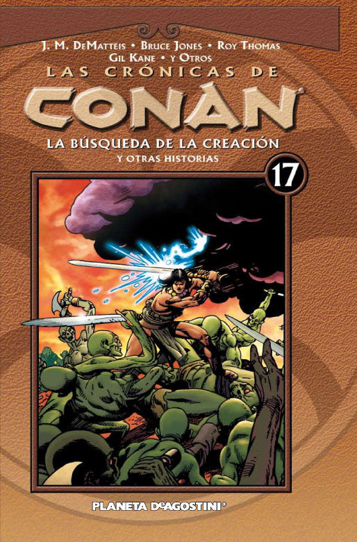 Las Crónicas De Conan Nº 17/34