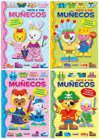 Viste A Tus Muñecos (4 Títulos)