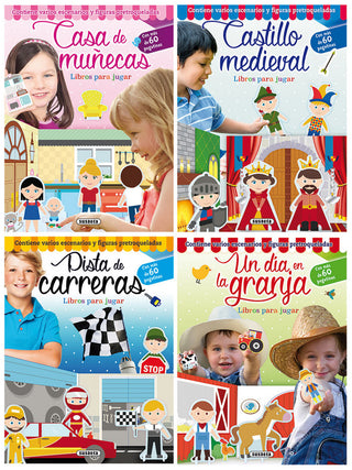 Libros Para Jugar (4 Títulos)