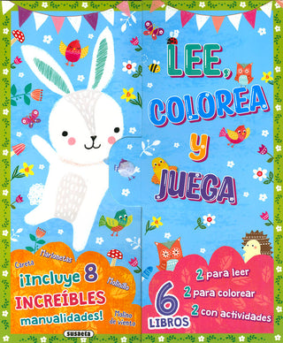 Lee, Colorea Y Juega