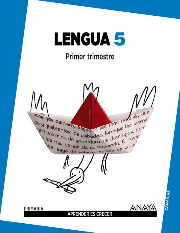 Lengua 5ºprimaria Trimestral Canarias