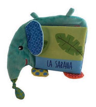 Siluetas Elefante Y Sus Amigos De La Sabana