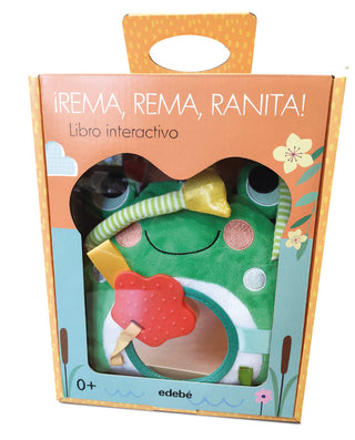 Rema Rema Ranita Libro Interactivo Para Bebes