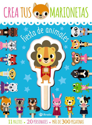 Crea Tus Marionetas Fiesta De Animales