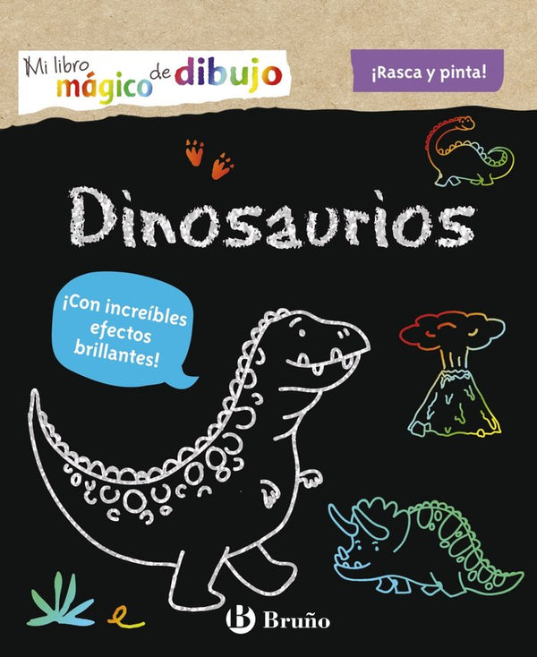 Mi Libro Magico De Dibujo Dinosaurios