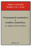 Programacion Matematica Y Modelos Econometricos