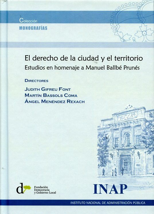 El Derecho De La Ciudad Y El Territorio.