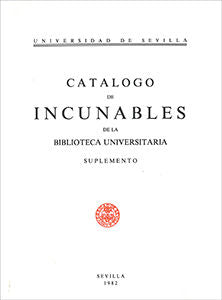 Suplemento Al Catgo.Incunables