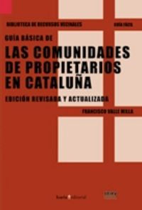 Guia Basica De Las Comunidades De Propietarios En Cataluña