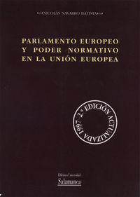 Parlamento Europeo Y Poder Normativo En La Unión Europea