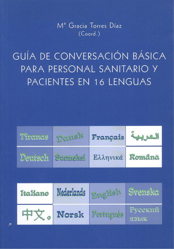 Guia De Conversacion Basica Para Personal Sanitario Y Pacientes En 16 Lenguas