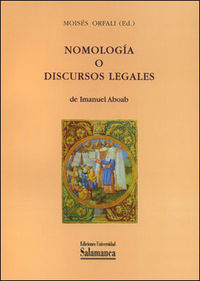 Nomología O Discursos Legales De Imanuel Aboab