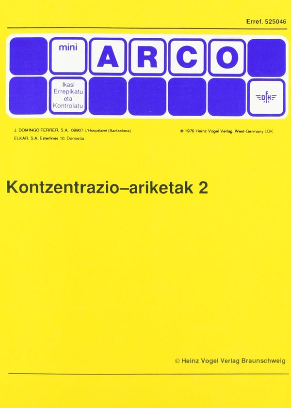 Kontzentrazio-Ariketak 2