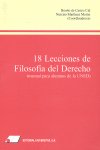 18 Lecciones De Filosofía Del Derecho