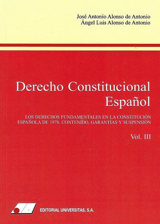 Derecho Constitucional Español Iii Los