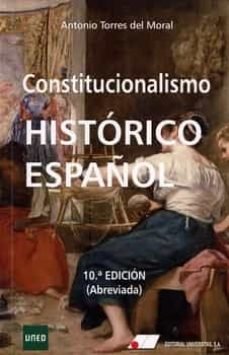 Constitucionalismo Historico Español