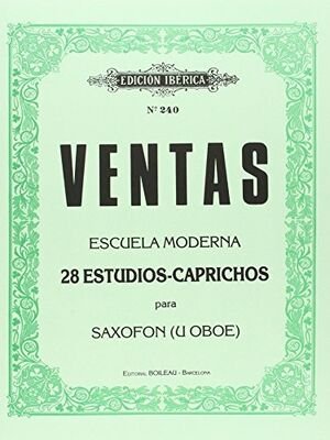 28 Estudios-Caprichos Para Saxofón U Oboe