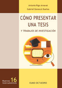 Cùmo Presentar Una Tesis Y Trabajos De Investigaciùn