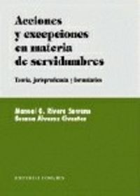 Acciones Y Excepciones En Materia