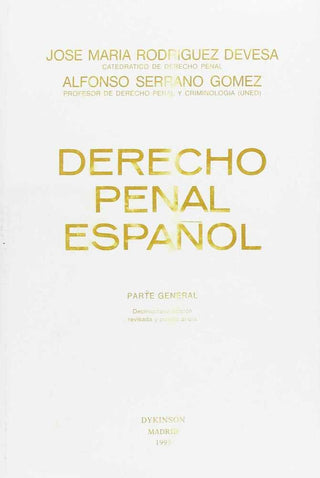 Derecho Penal Español