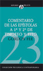 Comentario De Las Epistolas De 1ª Y 2ª De Timoteo Y Tito