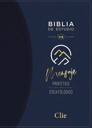 Biblia Estudio Mensaje Profetico Escatologico Azul Con Indi