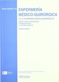 Enfermería Médico-Quirúrgica. Vol. Iii. Enfermería Médico-Quirúrgica Ii