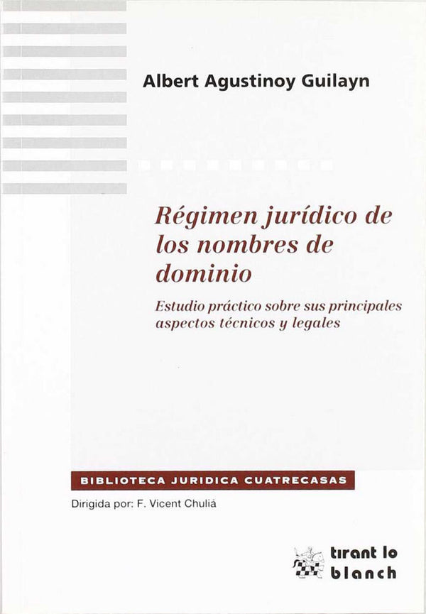 Régimen Jurídico De Los Nombres De Dominio