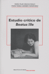 Estudio Crítico De Beatus Ille