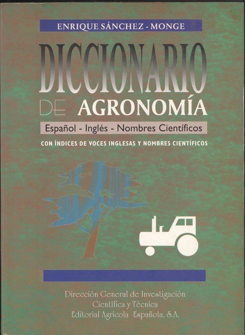 Diccionario De Agronomia