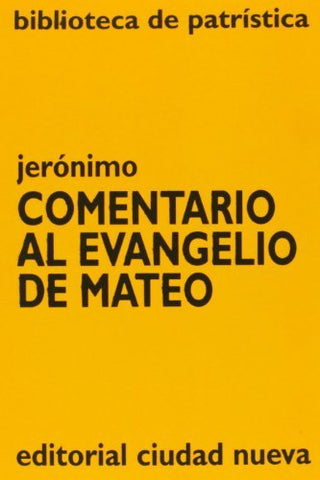 Comentario Al Evangelio De Mateo