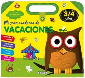 Mi Gran Cuaderno De Vacaciones 3/4 Años