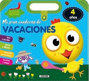 Mi Gran Cuaderno De Vacaciones 4 Años