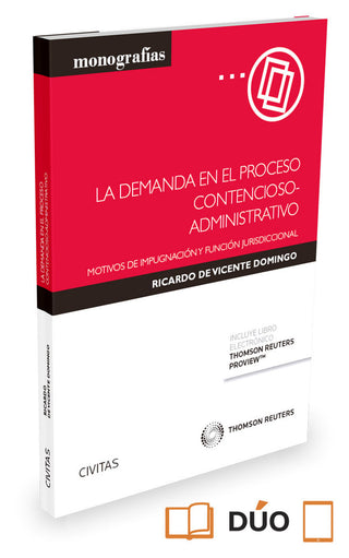 La Demanda En El Proceso Contencioso-Administrativo (Papel + E-Book)