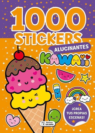 1000 Stickers Kawaii Alucinantes