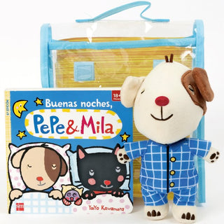 Pack De Buenas Noches, Pepe & Mila (Con Muñeco De Pepe En Pijama)