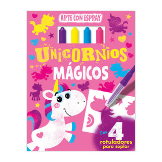 Unicornios Magicos. Arte Con Spray