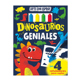 Dinosaurios Geniales. Arte Con Spray